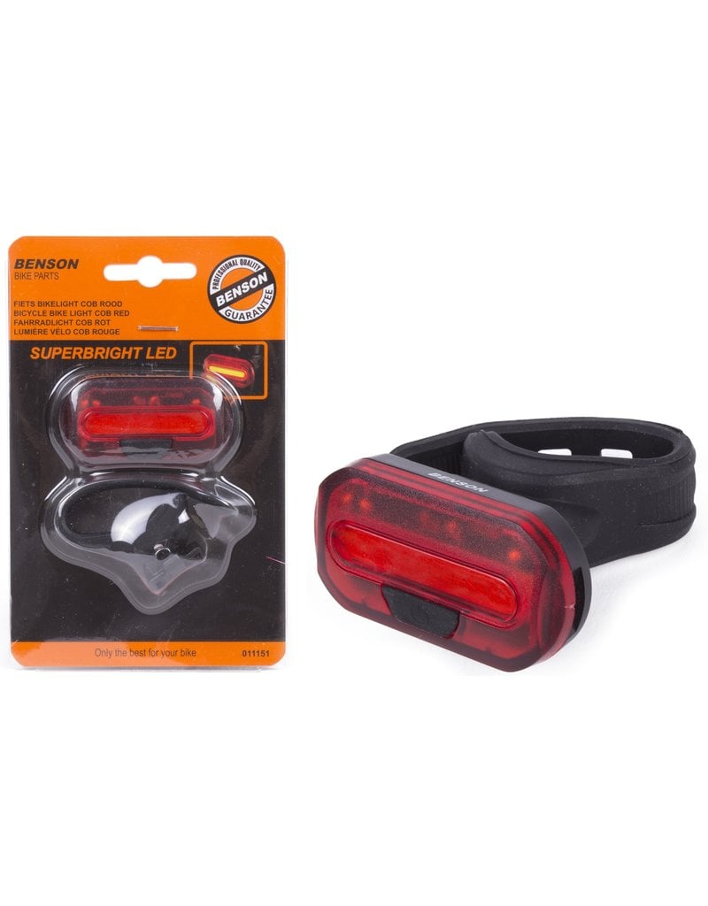 Fietslamp Achterlicht Ultra COB LED Compact Rood