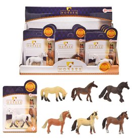 Horses Pro Paard 5,5cm. 12 assorti model