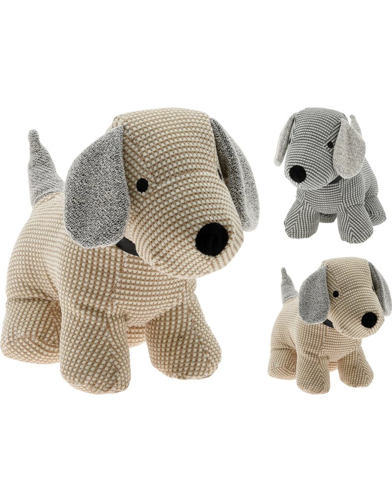 Deurstopper Hond 28cm. 2 assorti kleur