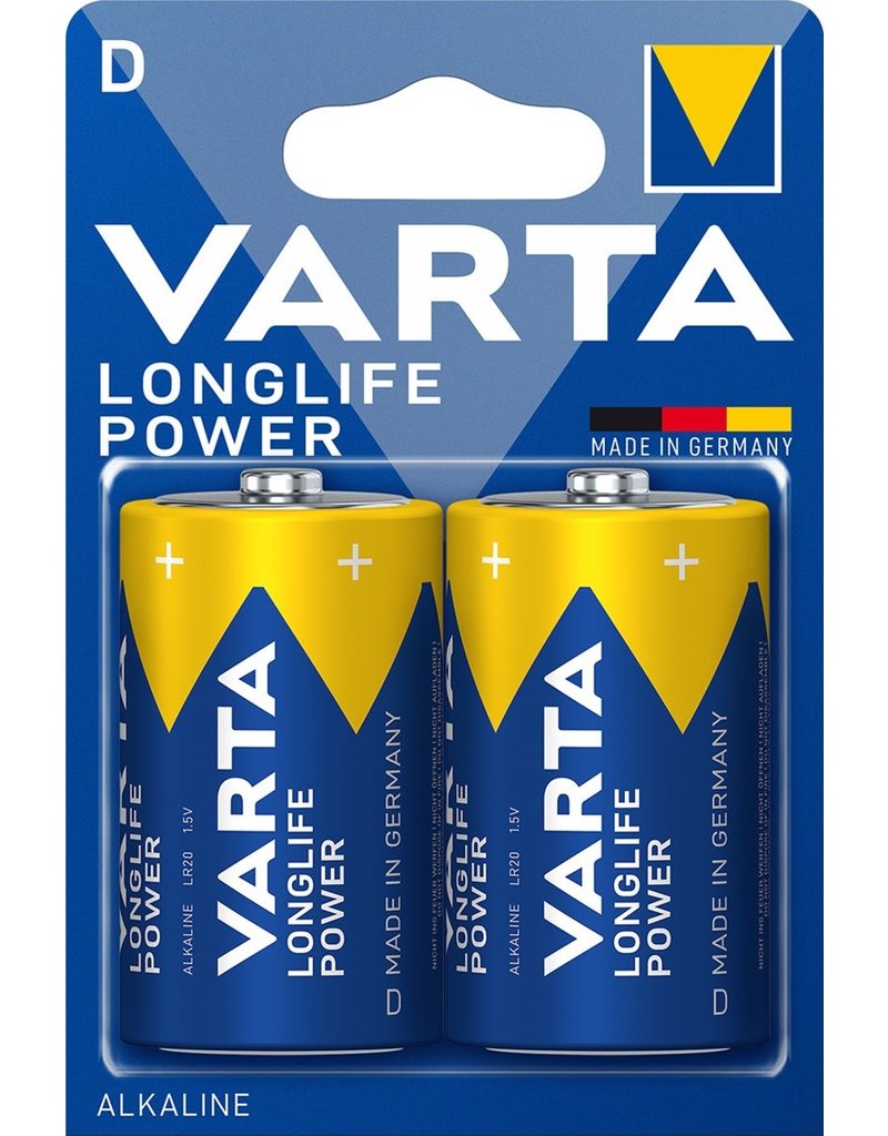 Varta High Energy Batterij D duo dik LR20