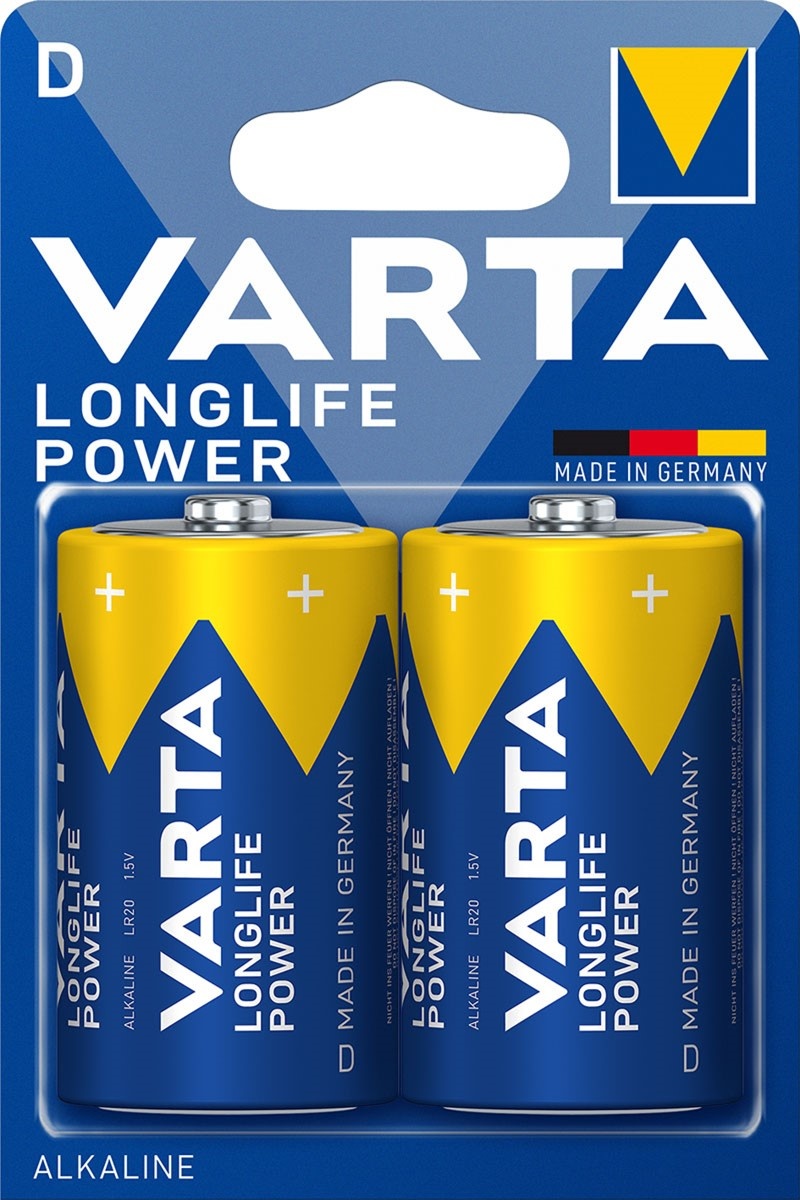 Varta High Energy Batterij D duo dik LR20