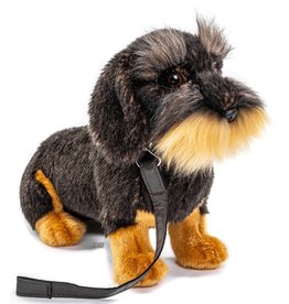 Pluche Teckel 22cm met riem