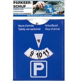 Parkeerschijf 15x11cm.