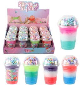 Slime Putty Unicorn 3-kleur met Pixels 160gram assorti kleur