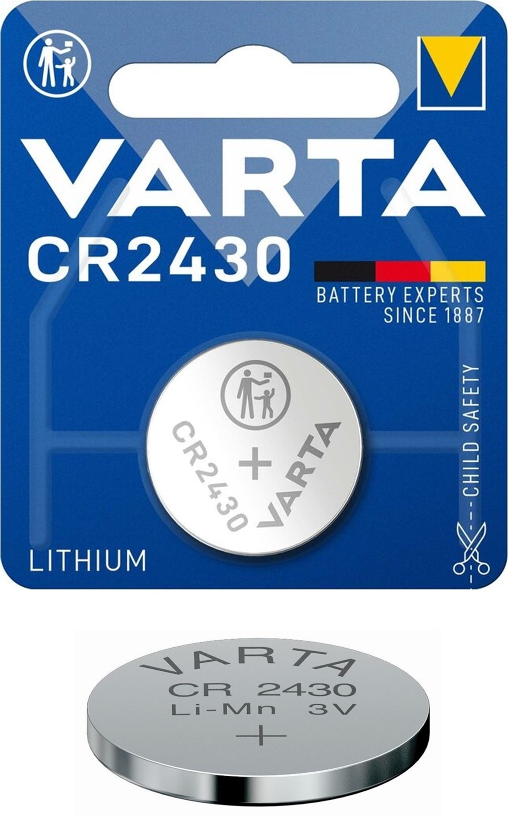 Varta Lithium Knoopcel 3V CR2430