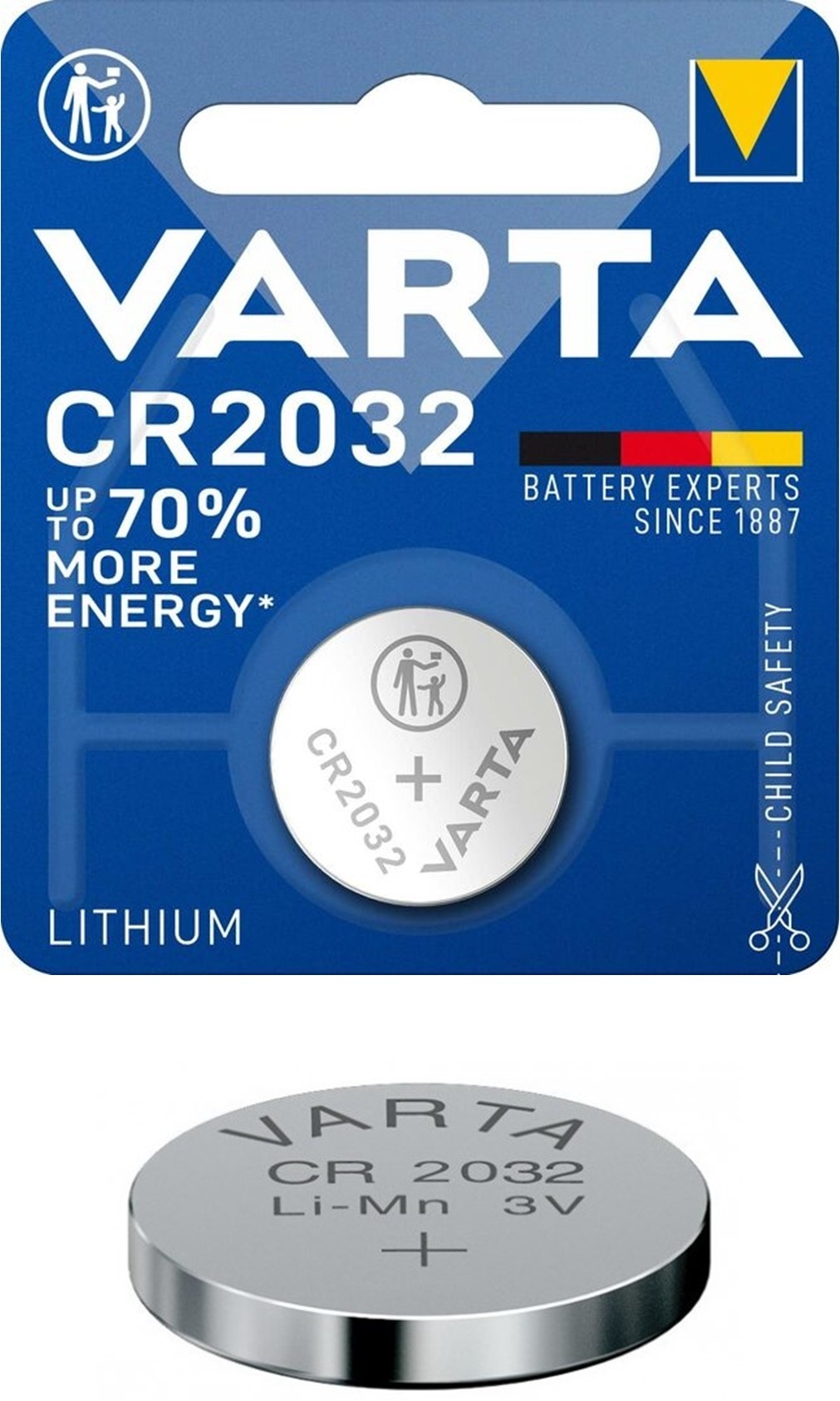 Varta Lithium Knoopcel 3V CR2032