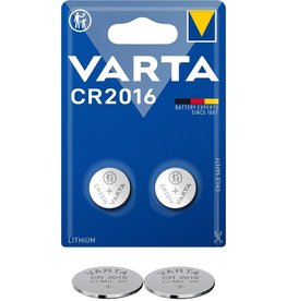 Varta Lithium Knoop3V CR2016 2 stuks