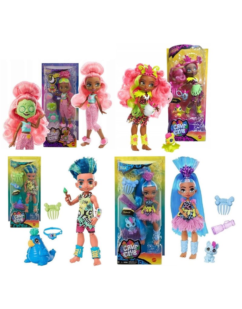 Mattel Cave Club Pop 32cm. met accessoires 4 assorti model