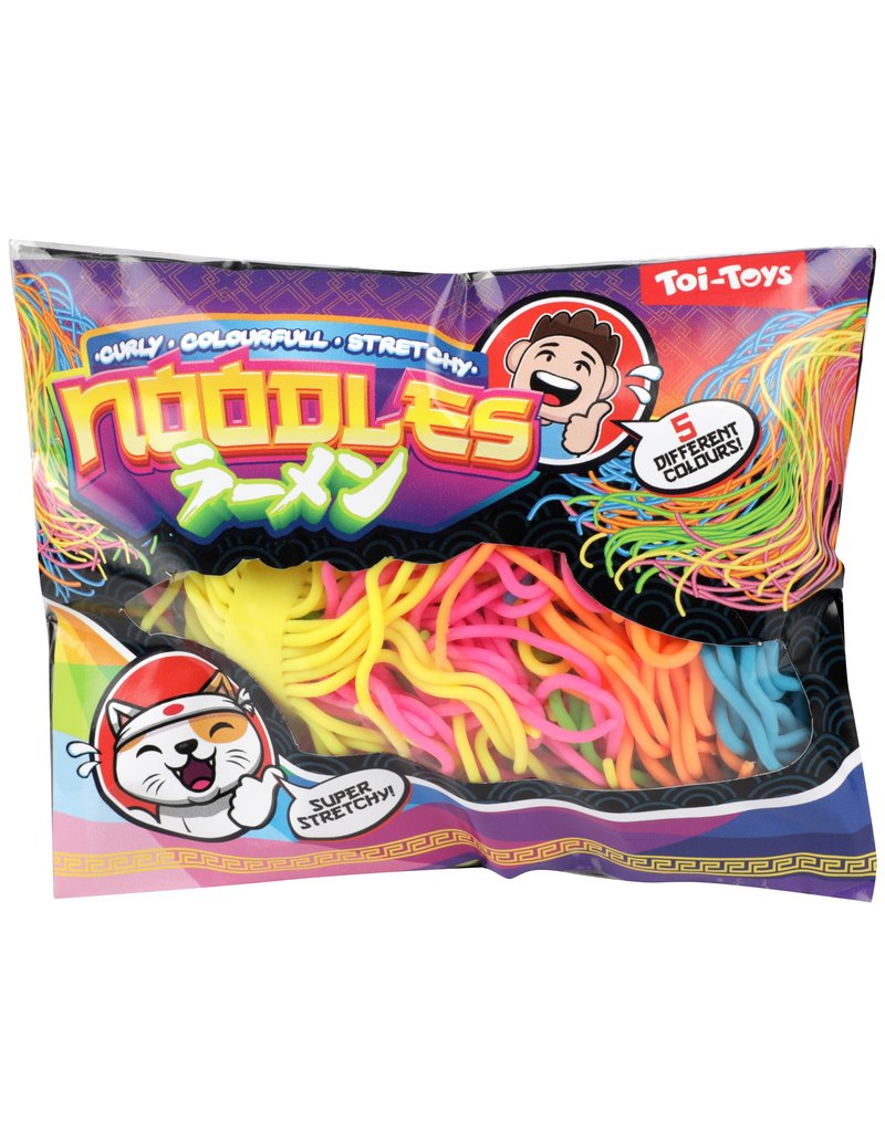 Noodles Curly Super Rekbaar 5 stuks