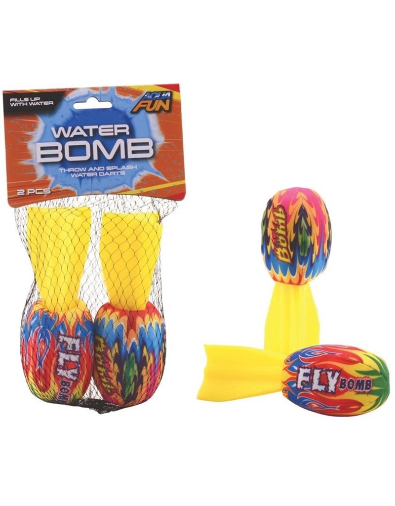 Aqua Fun Waterbommen met flight 15x5cm. 2 stuks