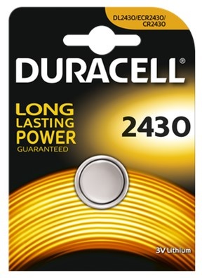 Duracell Lithium Knoopcel CR2430 3V