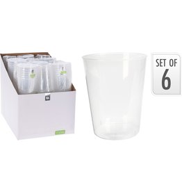 Drinkglas 500ml. PP set van 6 stuks