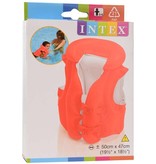 Intex Zwemvest Deluxe 50x47cm. 3-6 jaar