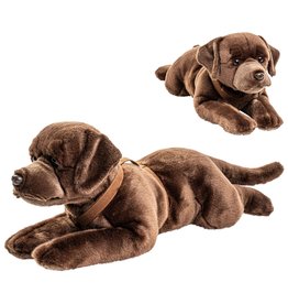 Pluche Labrador Bruin 60cm.