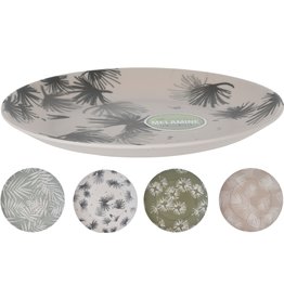 Bord Melamine 20cm. 4 assorti design