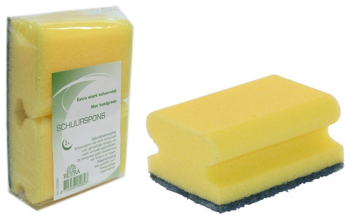 Schuurspons Duo 95x70x30 mm.