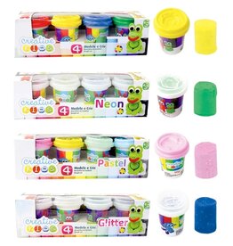 Creative Kids Klei Set 4-delig 55 Gram 4 assorti