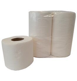 Toiletpapier 4 rol x 200 vel 2 laags