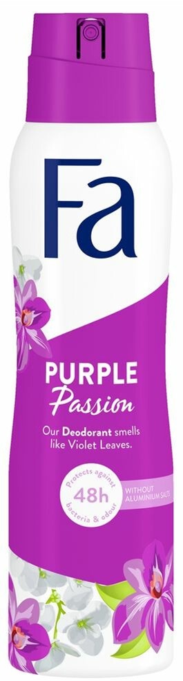 Fa Women Deospray Purple Passion 150ml.