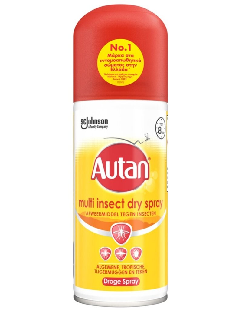Autan Insectenspray Multi Dry Spray 100ml