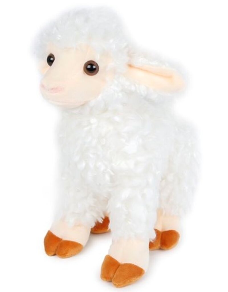 Pluche Schaap Staand 20cm. Wit