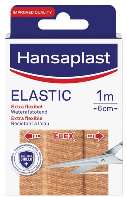 Hansaplast Pleisters 1mx6cm Elastic