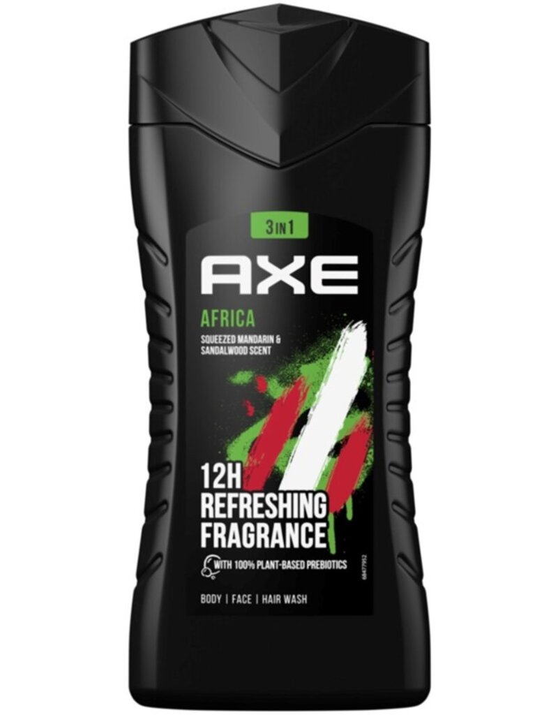 Axe 3 in 1 Douchegel Africa 250ml