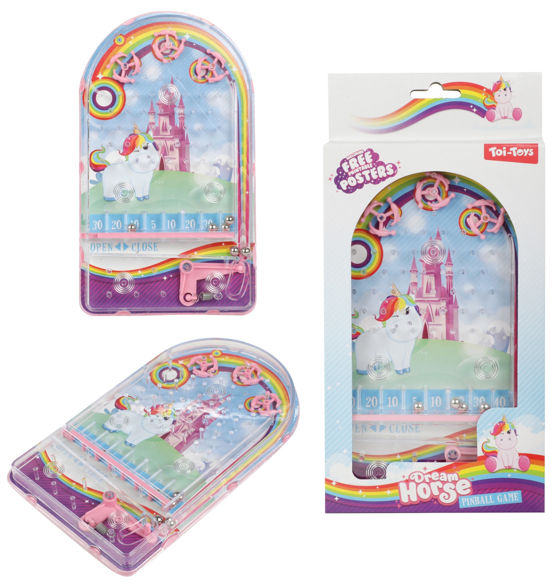 Dream Horse Flipperkast 20x11cm. 3 assorti