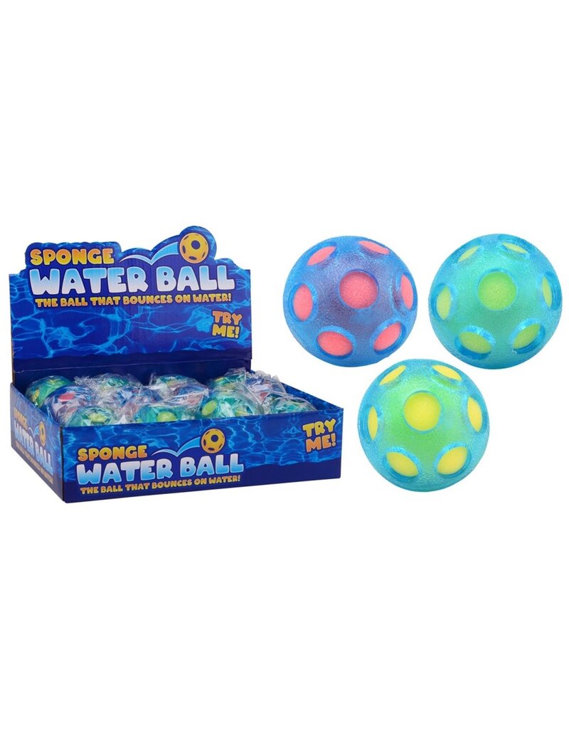 Splash Bounce Waterbal 7cm 3 assorti kleur