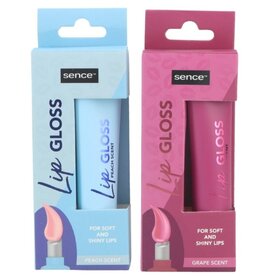 Sence Sence Beauty Lipgloss 15ml Perzik of Druiven Geur