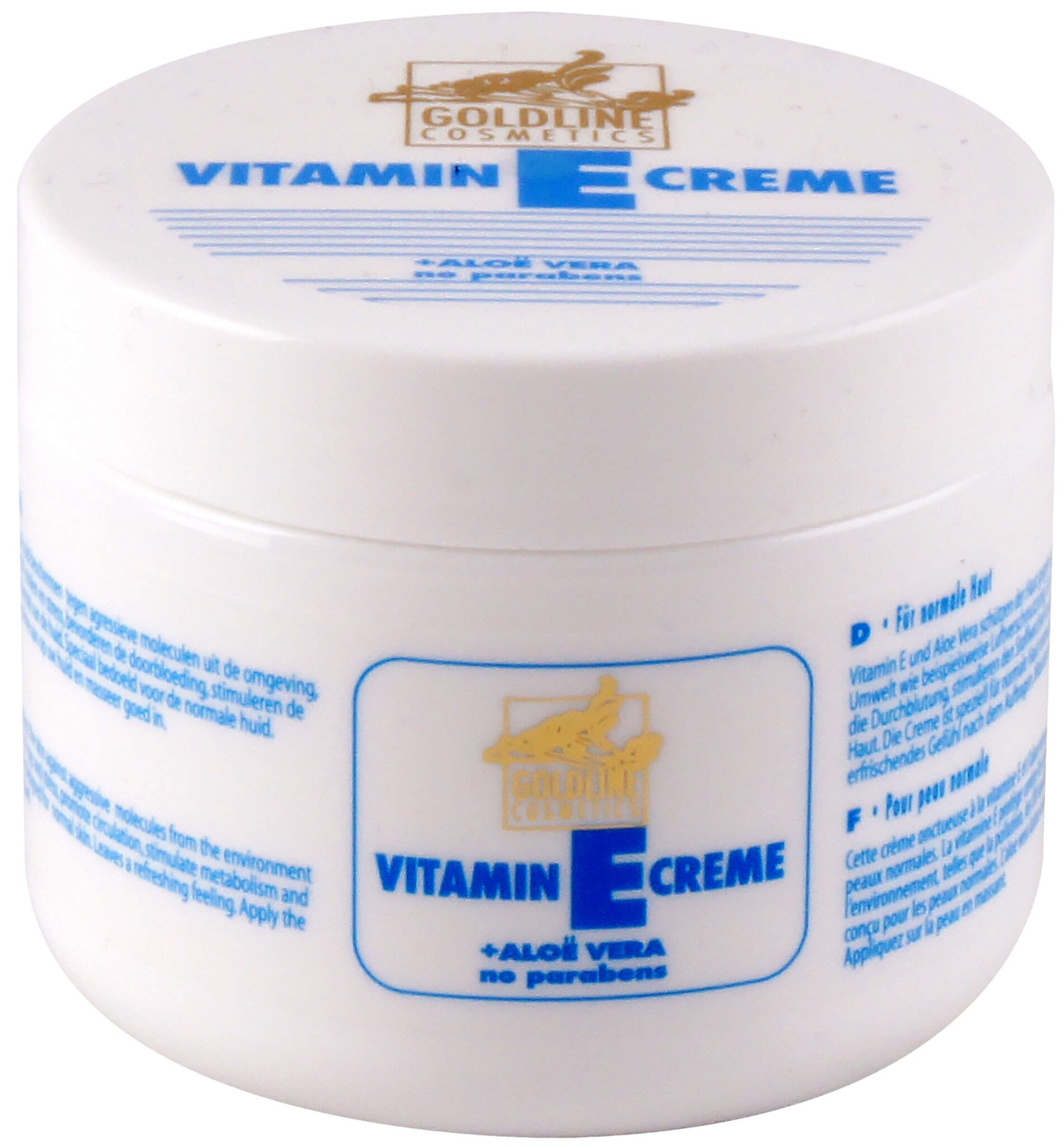 Goldline Vitamine E-Creme Blauw normaal 250ml