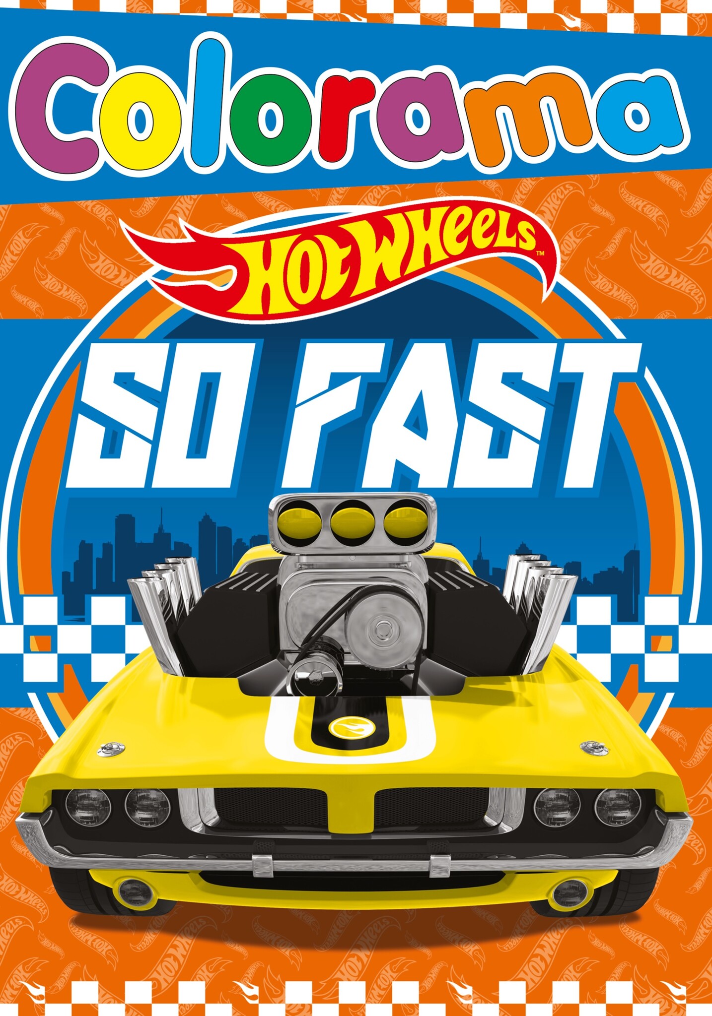 Hot Wheels Kleurboek 48 pagina 28x21cm. 2 assorti wit papier, foto 3 van 3