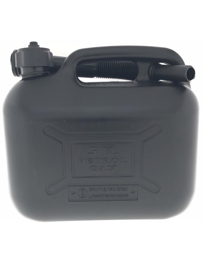 Jerrycan 5 liter zwart