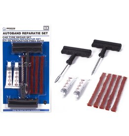 Benson Bandenreparatieset / Proppenset Tubeless 9 Delig