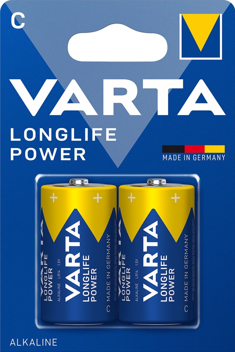 Varta High Energy Batterij C duo klein LR14