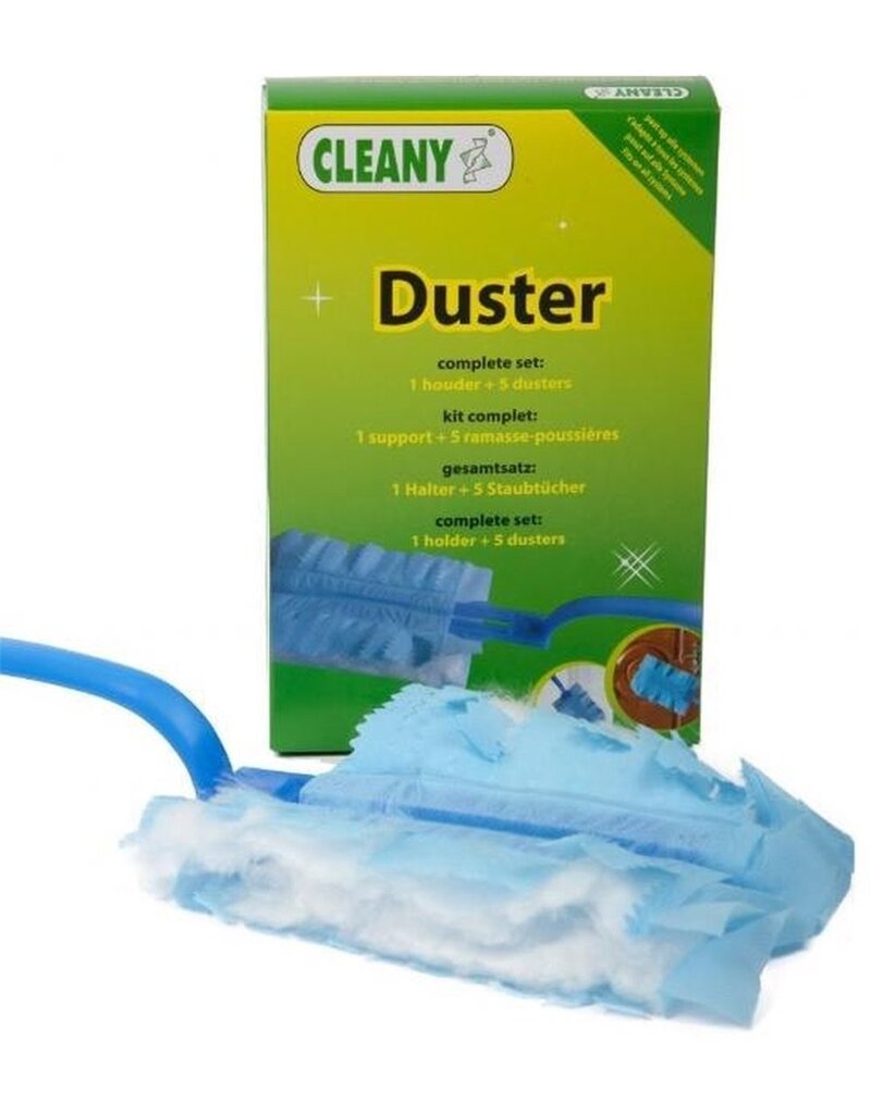 Duster Cleany Magic 1 houder + 5 navul stofdoekjes