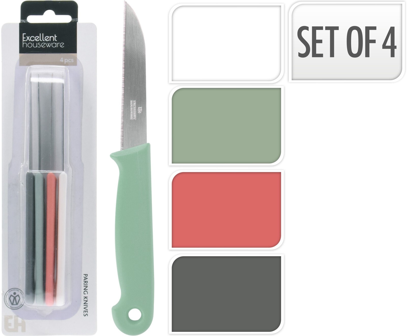 Schilmes set van 4 stuks 4 assorti kleur