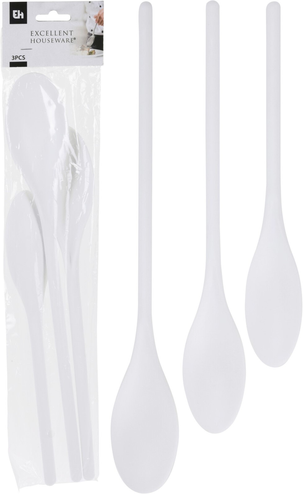 Pollepelset Kunststof 3 delig