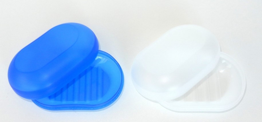 Zeepdoos 11,5x8x4,5cm 2 assorti kleur