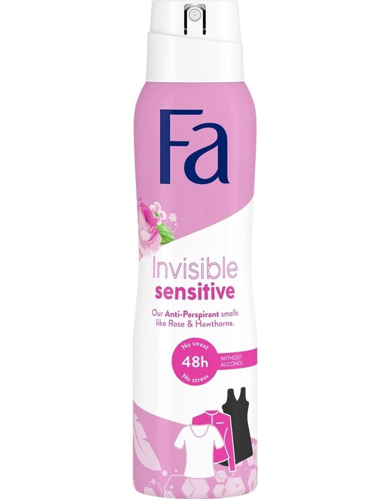 Fa Women Deospray Invisble Sensitive 150ml.