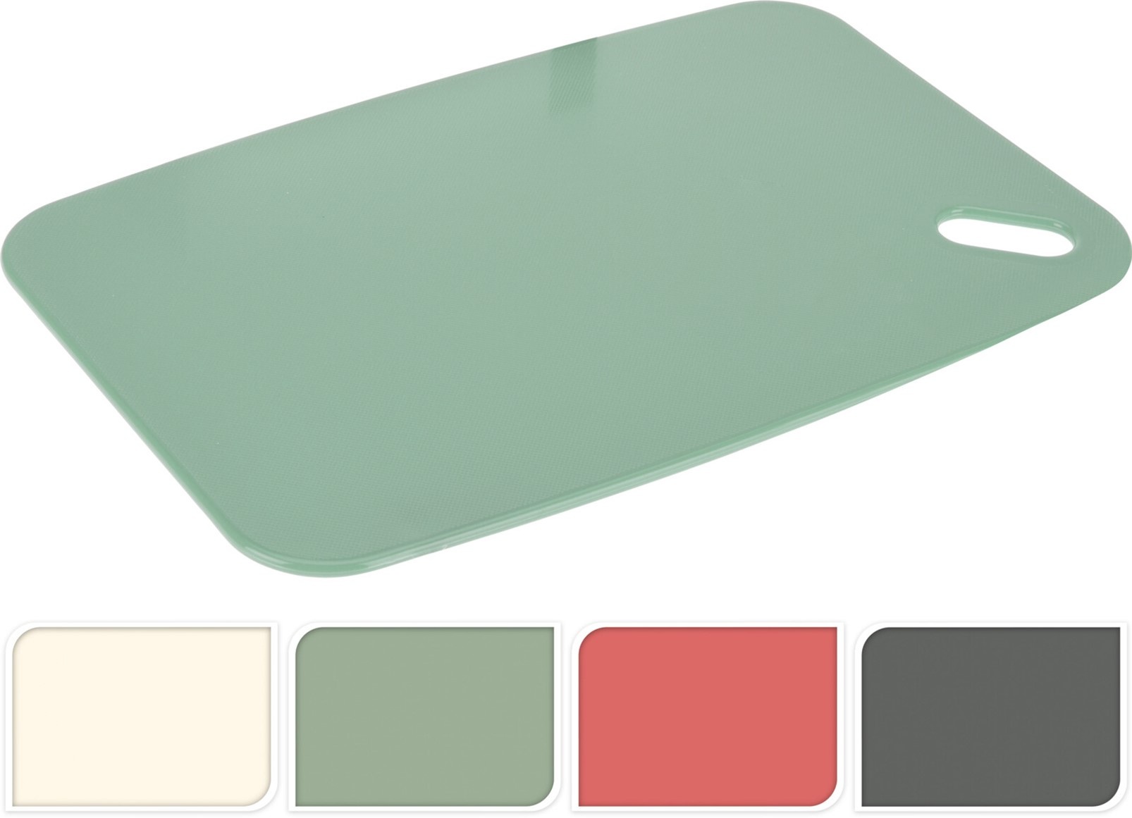 Snijplank PP 35x24x0,8cm 4 ass. kleur