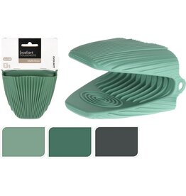 Ovenwant Silicone 10x9x10cm 3 assorti kleur