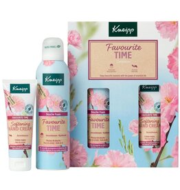 Kneipp Favourite Time Giftset; ShowerFoam200ml&Handcreme75ml