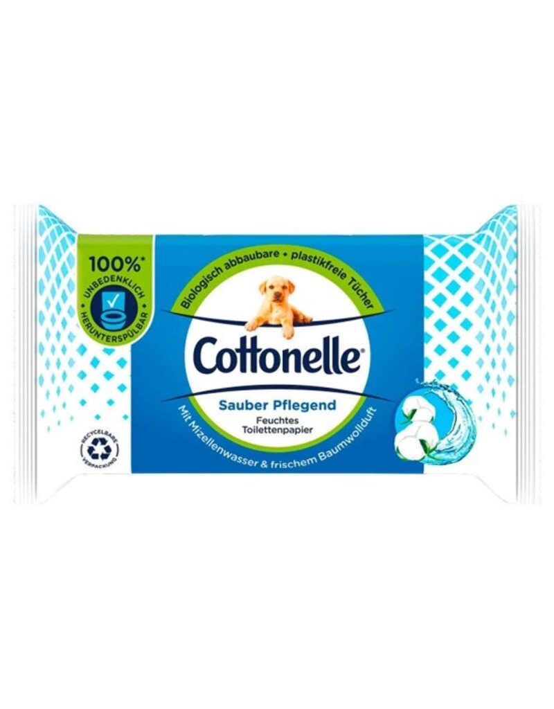 Cottonelle Vochtig Toiletpapier 42 doekjes