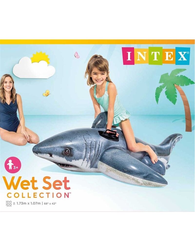 Intex Great White Shark Ride On 173x107cm