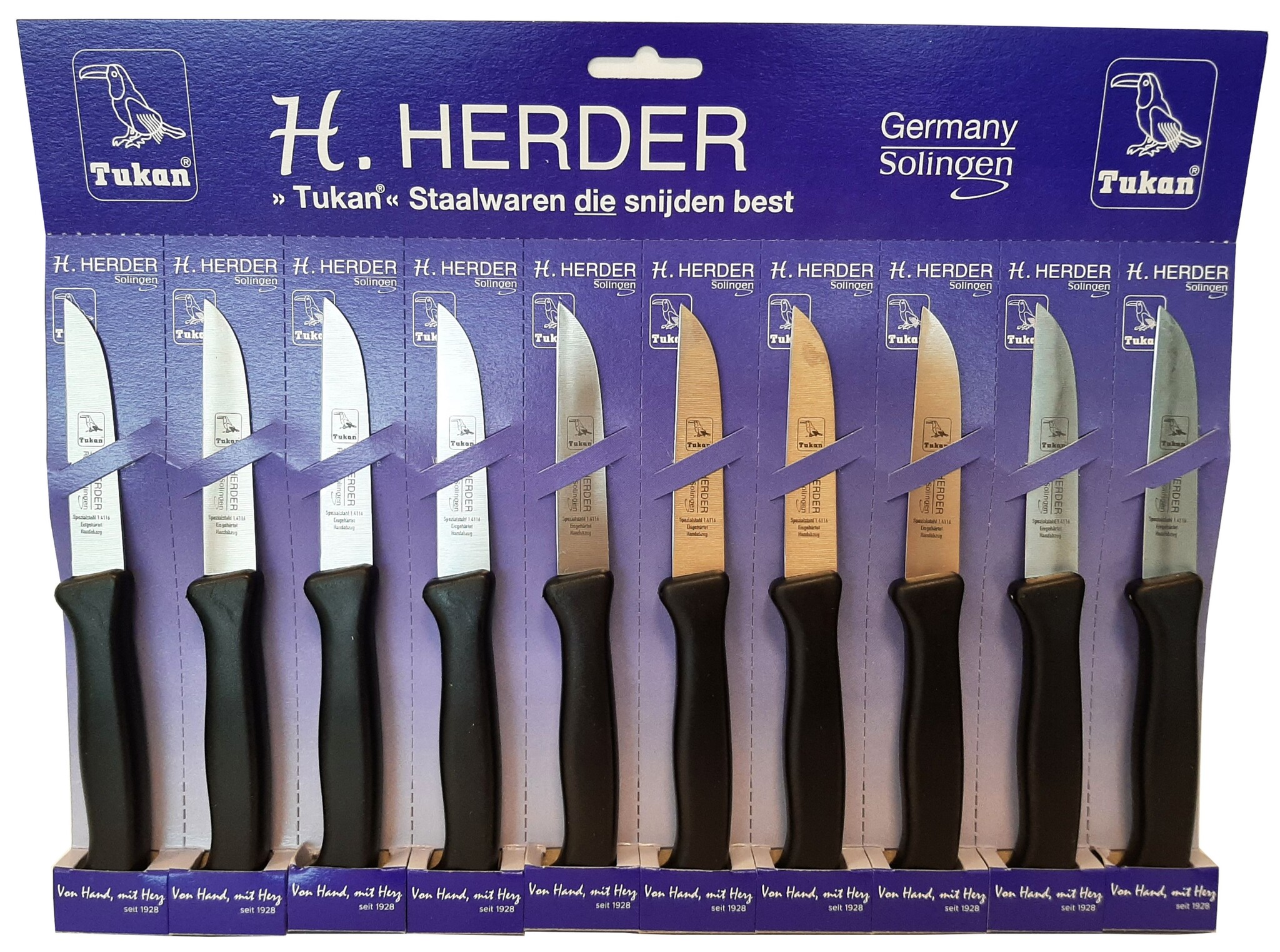 Herder Schilmes / Groentemes Plastic 10 stuks op kaart