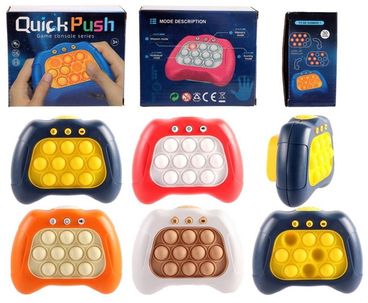 Magic Quick Puzzle Pop-Up Game 12,5x9,5cm 4 assorti kleur