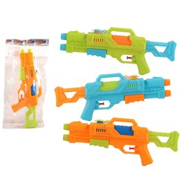 Waterpistool 220ml 37cm. 3 assorti kleur