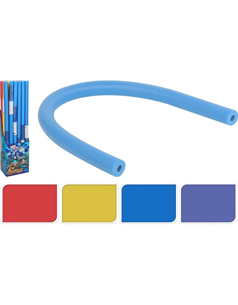 Zwemnoodle 150x6cm 4 assorti kleur