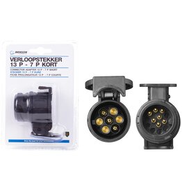 Stekker Verloop 13 polig naar 7 polig Kort